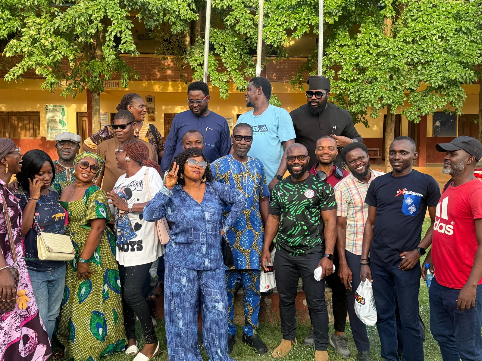 Members at the April 2026 General Meeting, Festac Grammar School (photograph 3 of 5)
