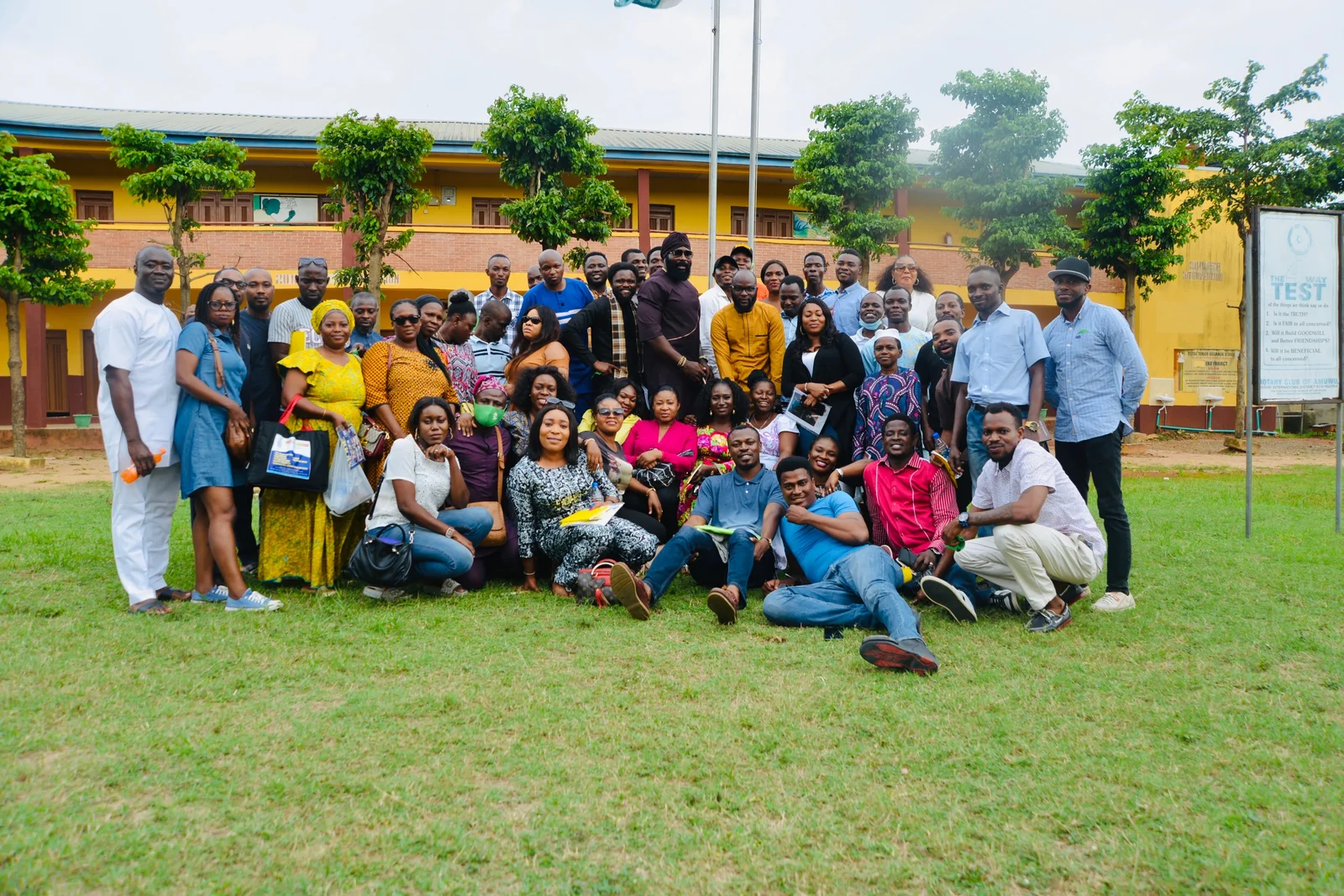 FGSCAA members during a group photograph in 2020 (photograph 1 of 3)