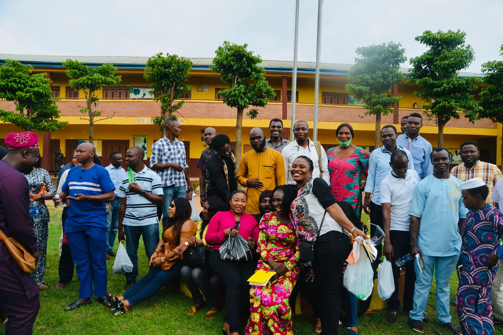 FGSCAA members during a group photograph in 2020 (photograph 2 of 3)