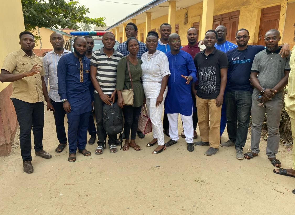 Members during a group photograph in 2020 (photograph 1 of 1)