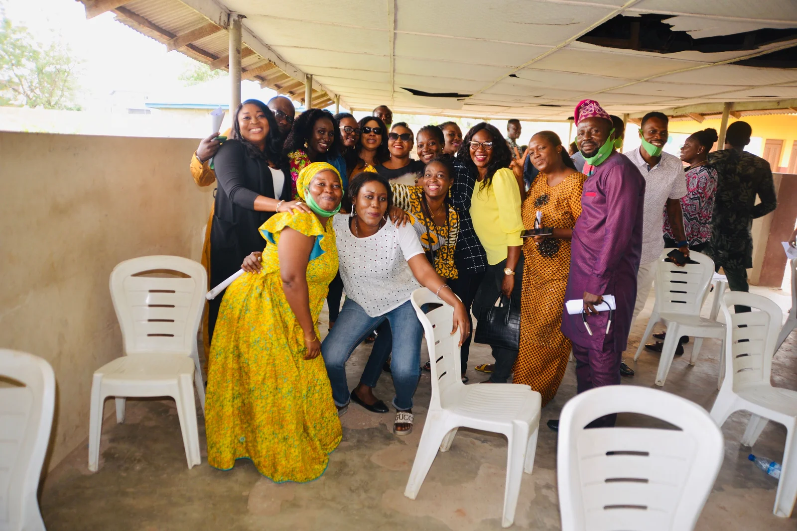 A fellowship moment among FGSCAA members in 2020 (photograph 1 of 3)