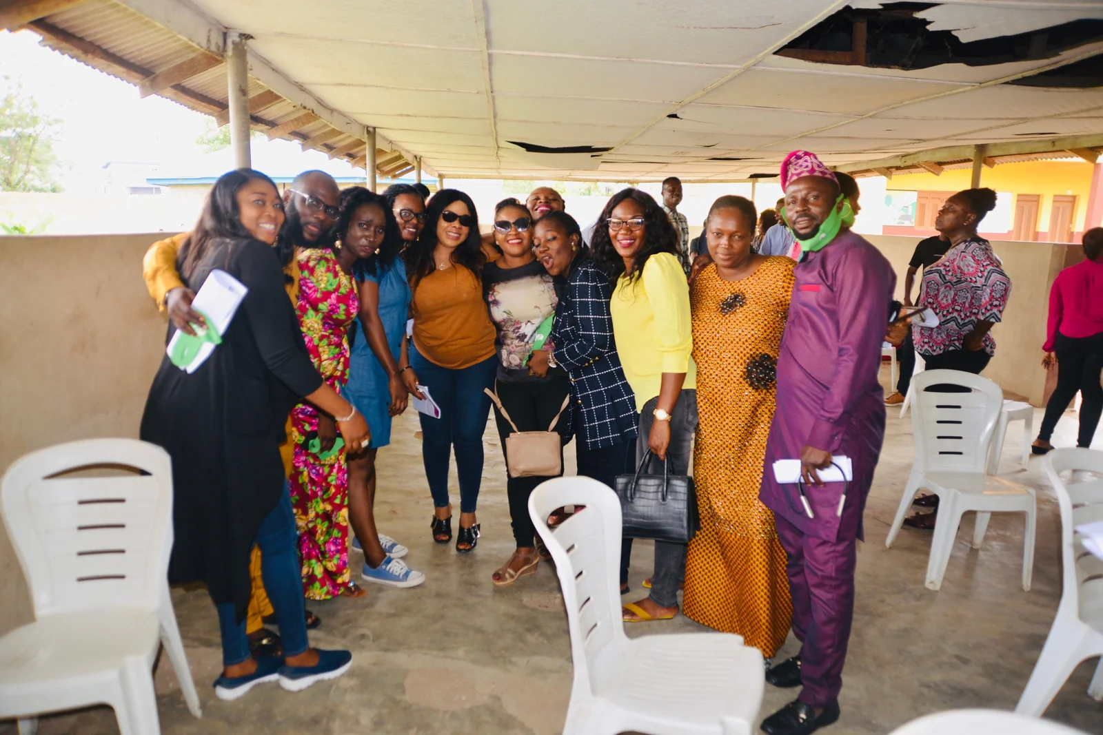 A fellowship moment among FGSCAA members in 2020 (photograph 2 of 3)
