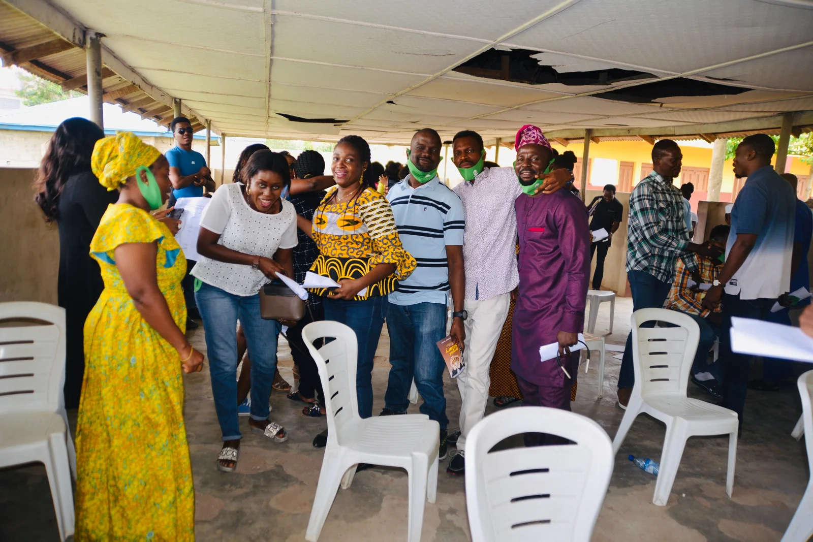 A fellowship moment among FGSCAA members in 2020 (photograph 3 of 3)