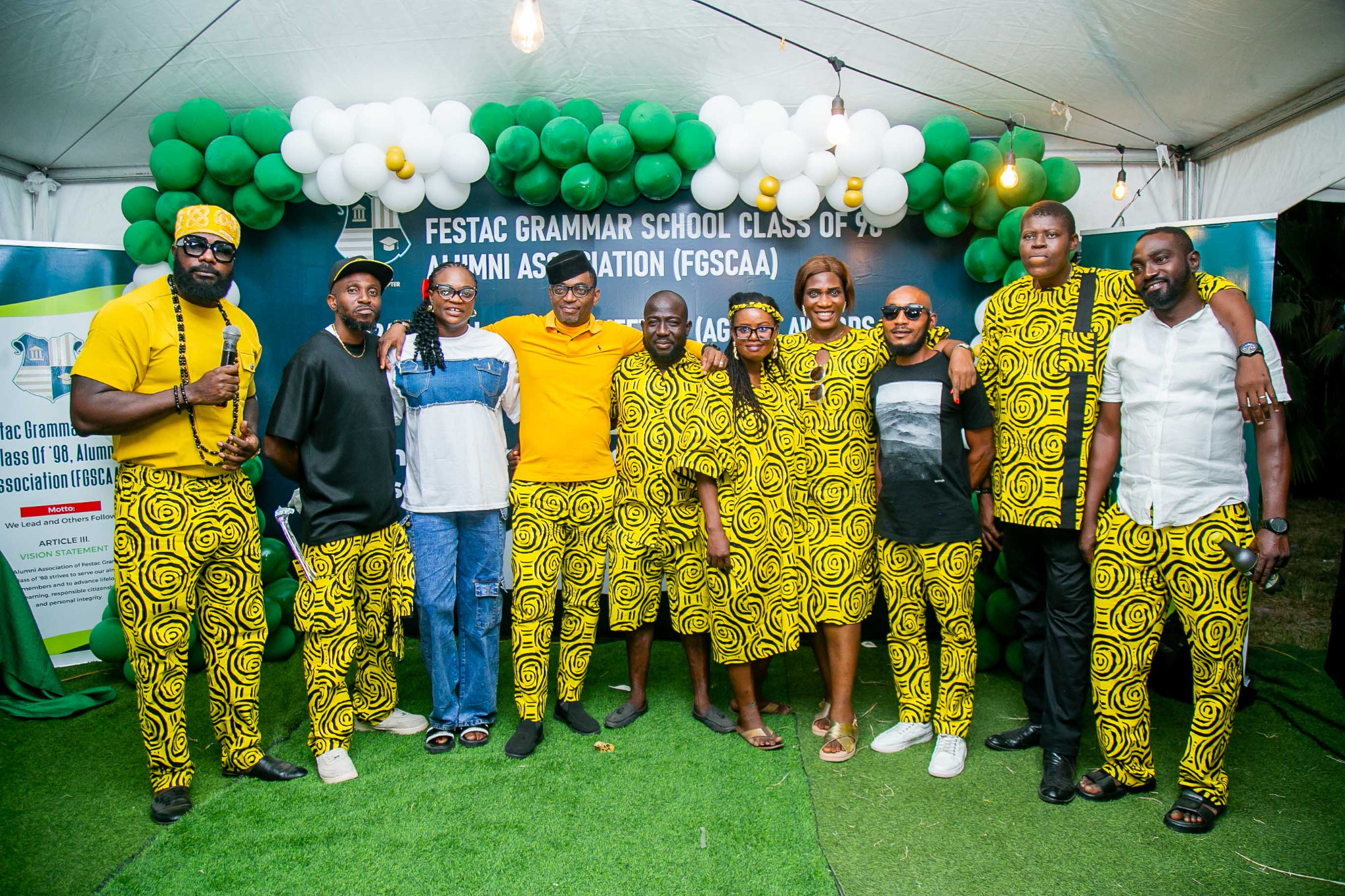 Group B members at the 2024 AGM and awards gathering