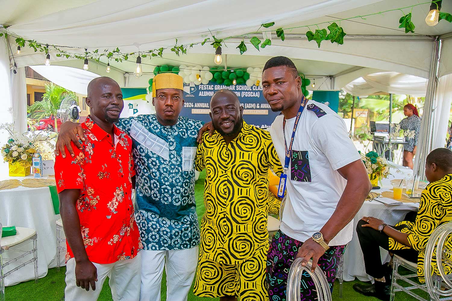 Members pictured during the 2024 gathering