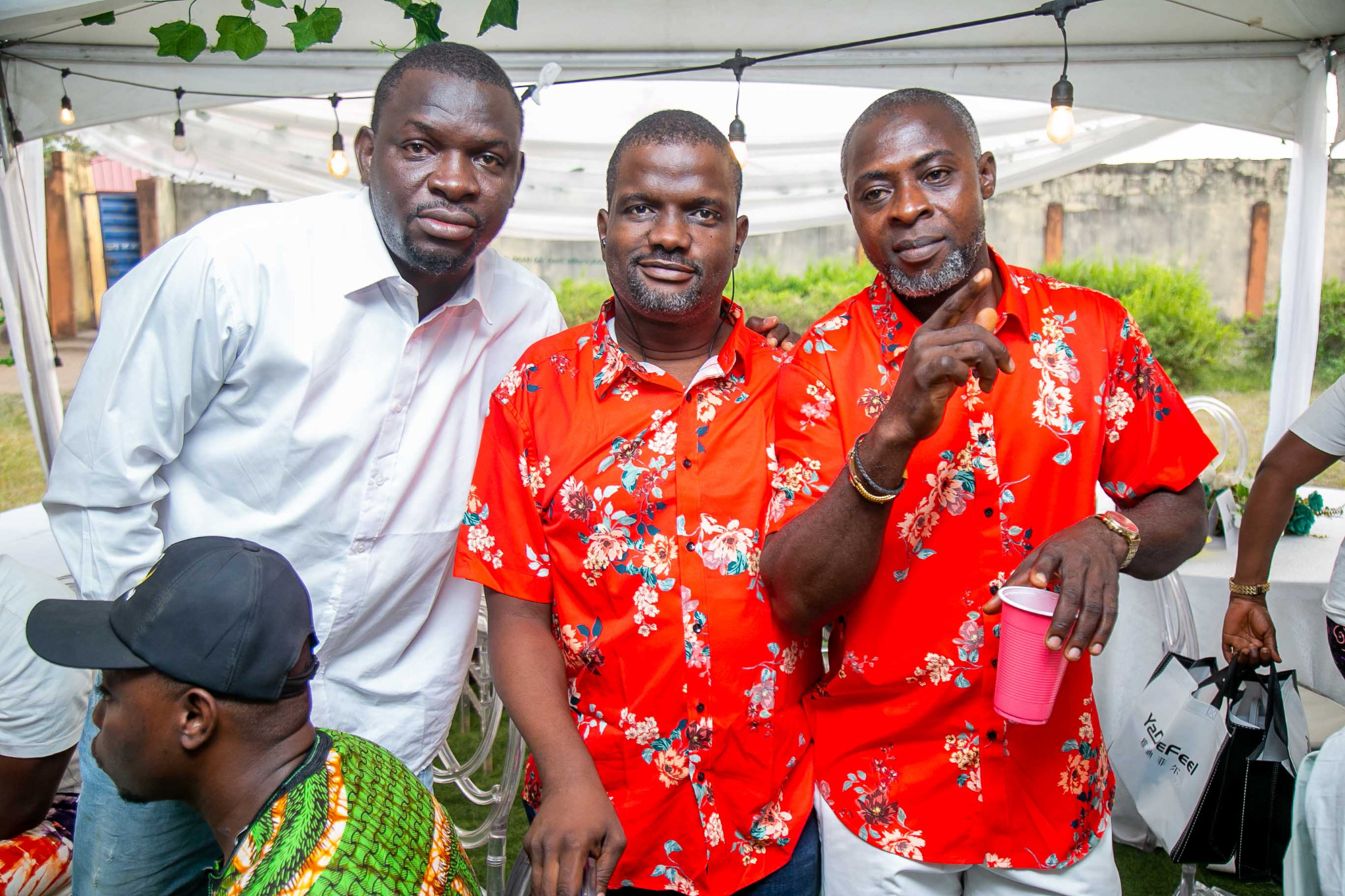Members celebrating at the event