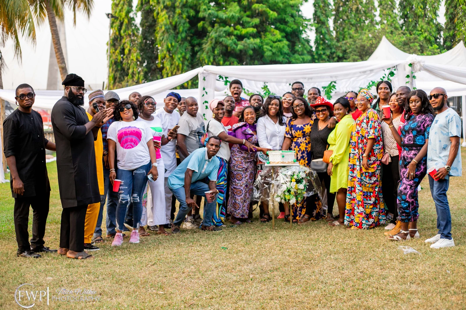 FGSCAA members during a group photograph at the 2023 End-of-Year Party (photograph 1 of 1)