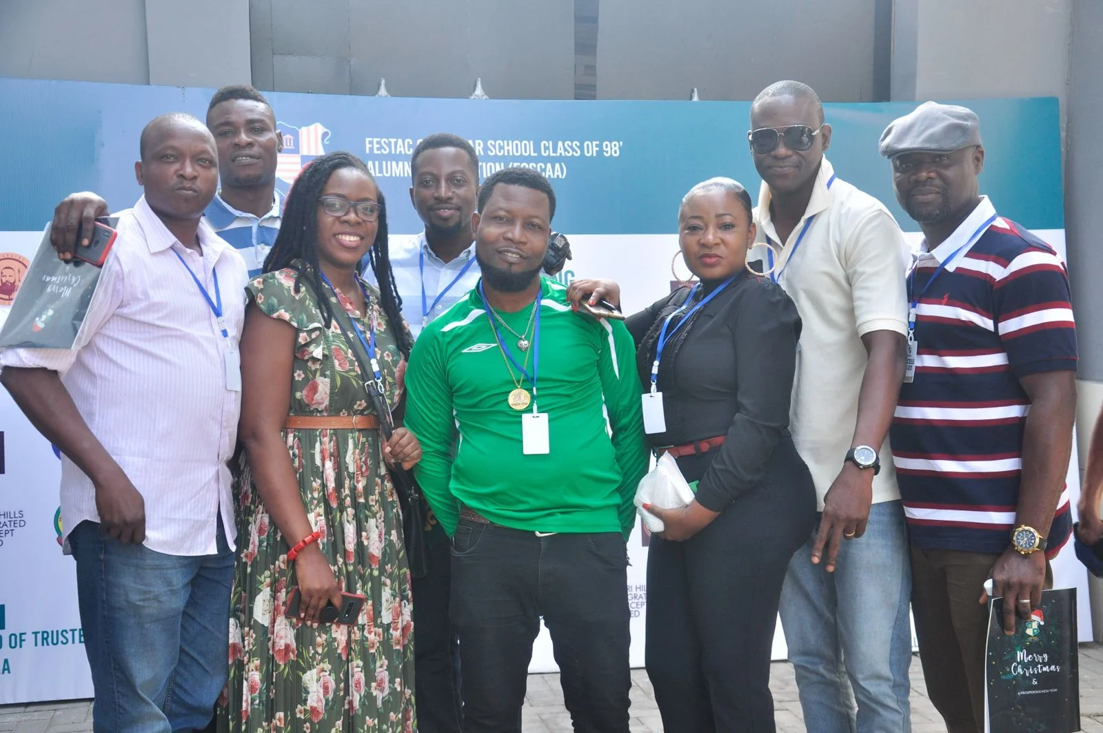 FGSCAA members during a group photograph at the reunion, 2020 (photograph 1 of 1)