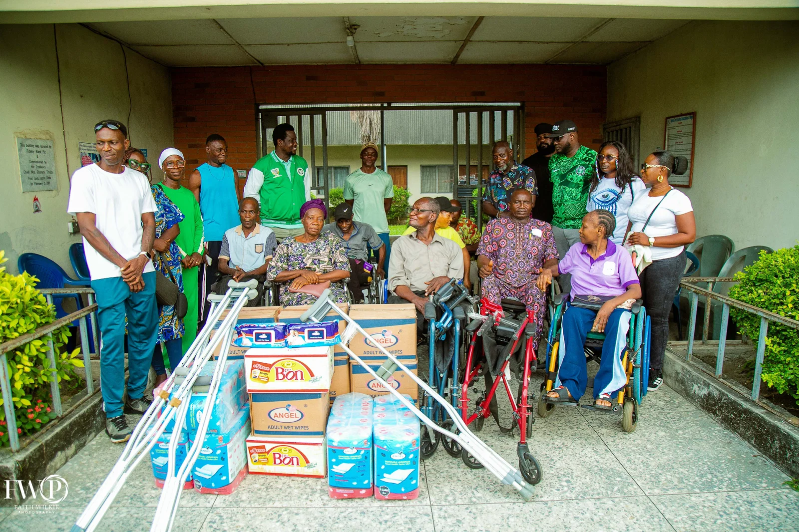 Members during the 2025 Homecoming community outreach (photograph 4 of 7)