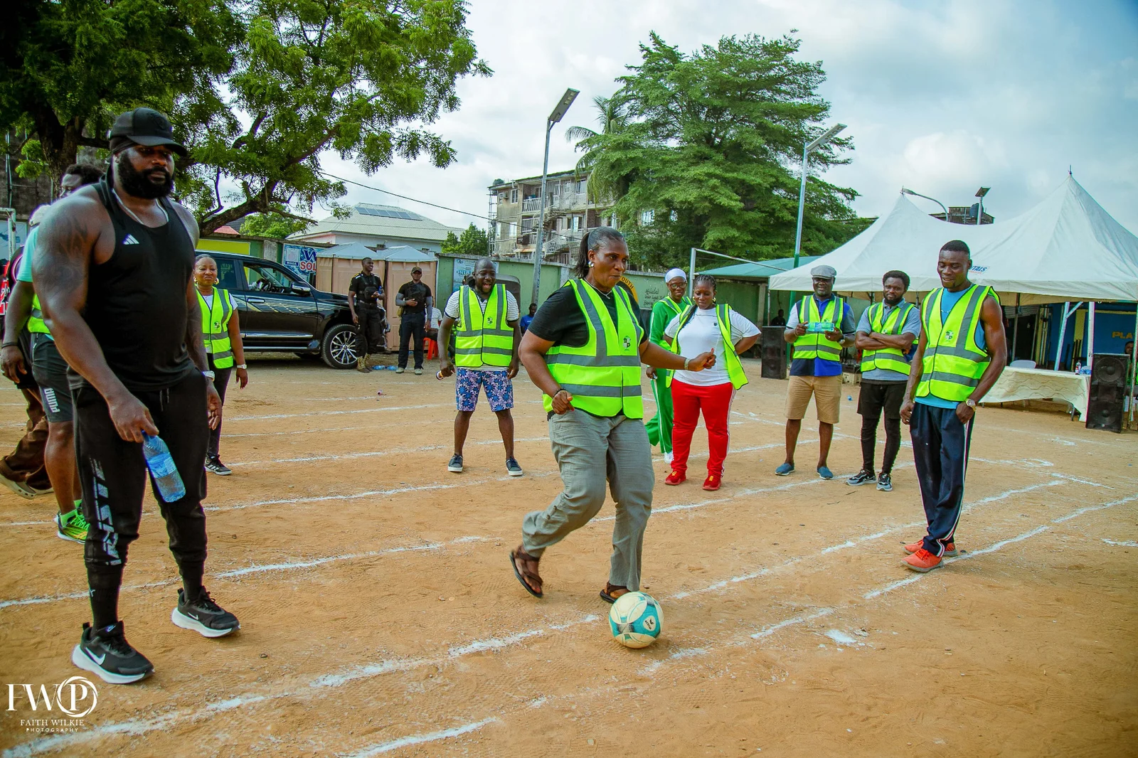 Members during the 2025 Homecoming health, fitness and sports activities (photograph 10 of 11)