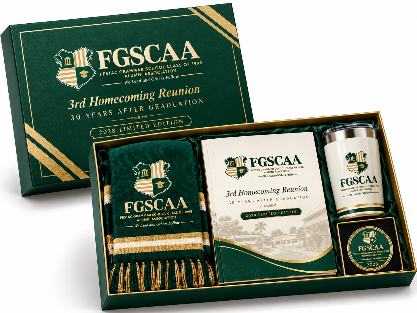 FGSCAA 2028 limited-edition commemorative gift set
