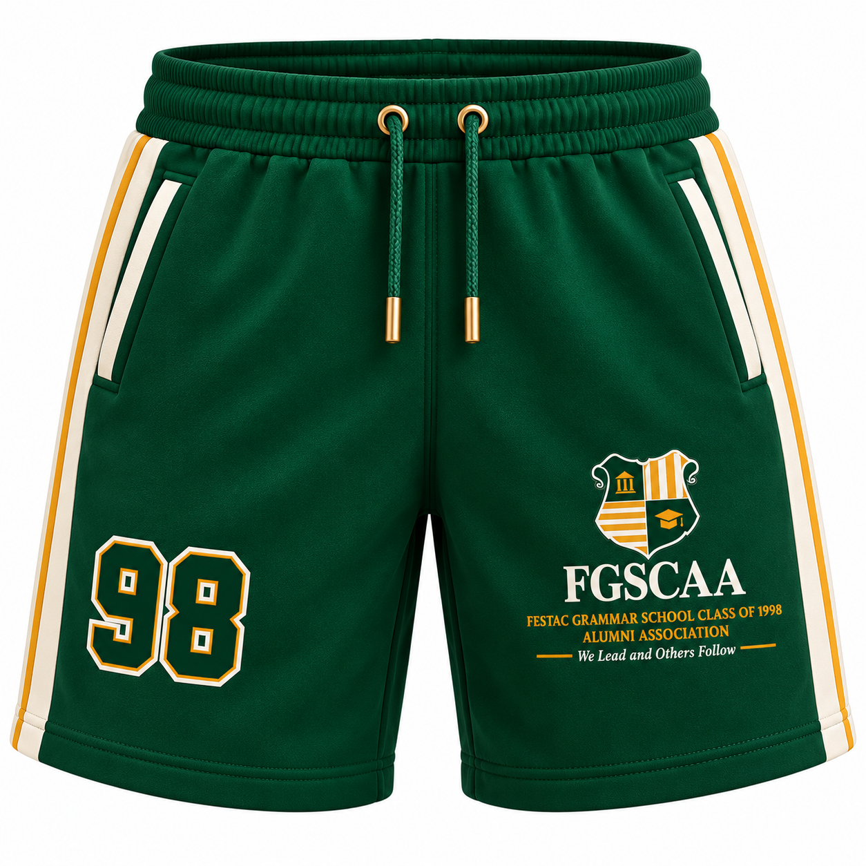 Official FGSCAA green shorts