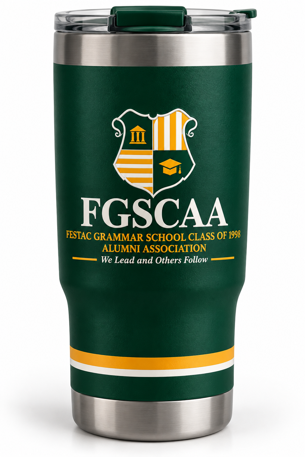 Official FGSCAA green tumbler