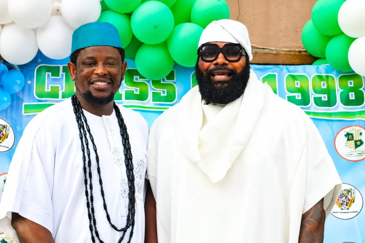 FGSCAA President for the 2026–2028 term with the Chairman of the Board of Trustees during the Association’s 10th Anniversary celebration.